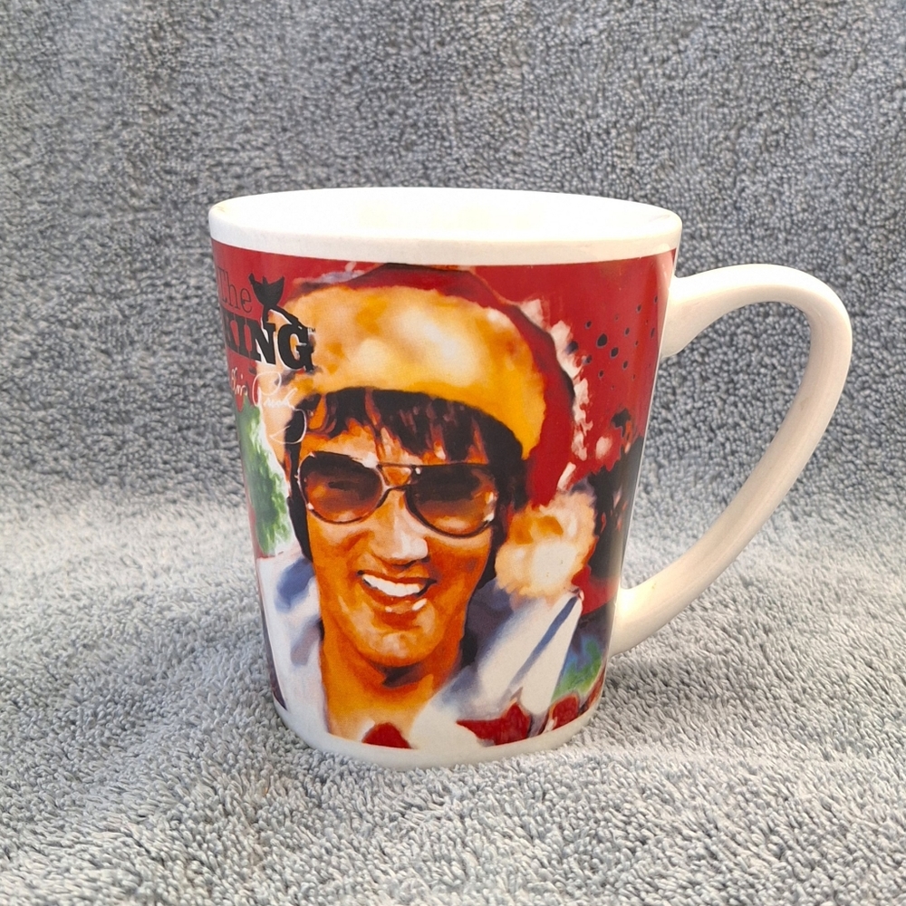 Elvis Presley Christmas Coffee Mug